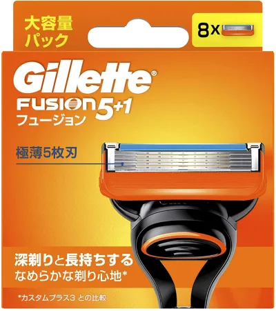 フュージョンマニュアル替刃8B8個