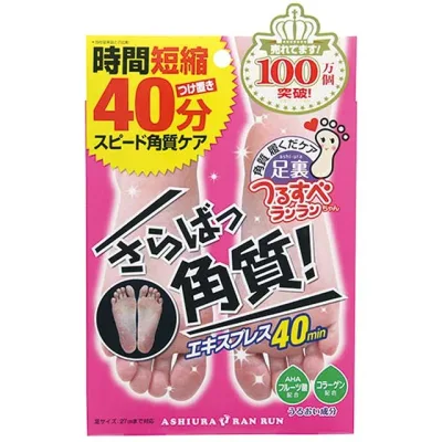 Sole Ranran Farewell Dead Skin Express 30ml x 2 ชิ้นการดูแลเท้าขัดผิวที่ตายแล้ว