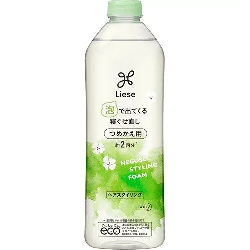 花王 リーゼ 泡で出てくる寝ぐせ直し つめかえ用 340ml 詰め替え用 ヘアケア スタイリング剤