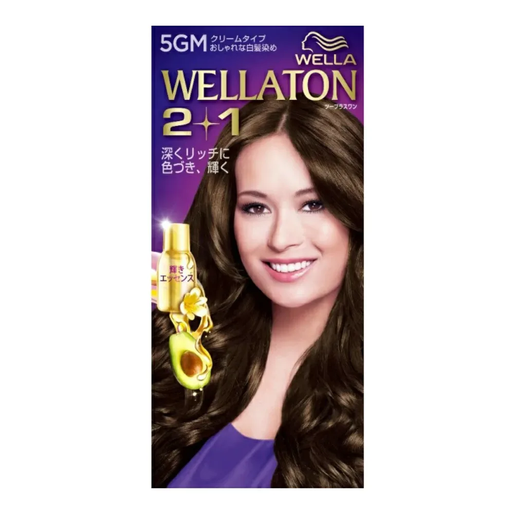 【医薬部外品】ウエラトーン ツープラスワン(2+1) クリーム 5GM 女性用 髪染め