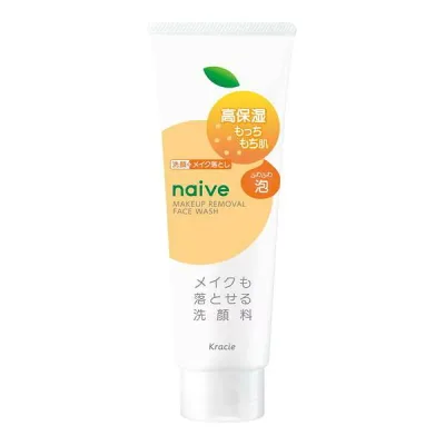 ナイーブ メイク落とし洗顔フォーム(もっちり)(180g) ダブル洗顔不要 洗顔料 フェイスケア スキンケア