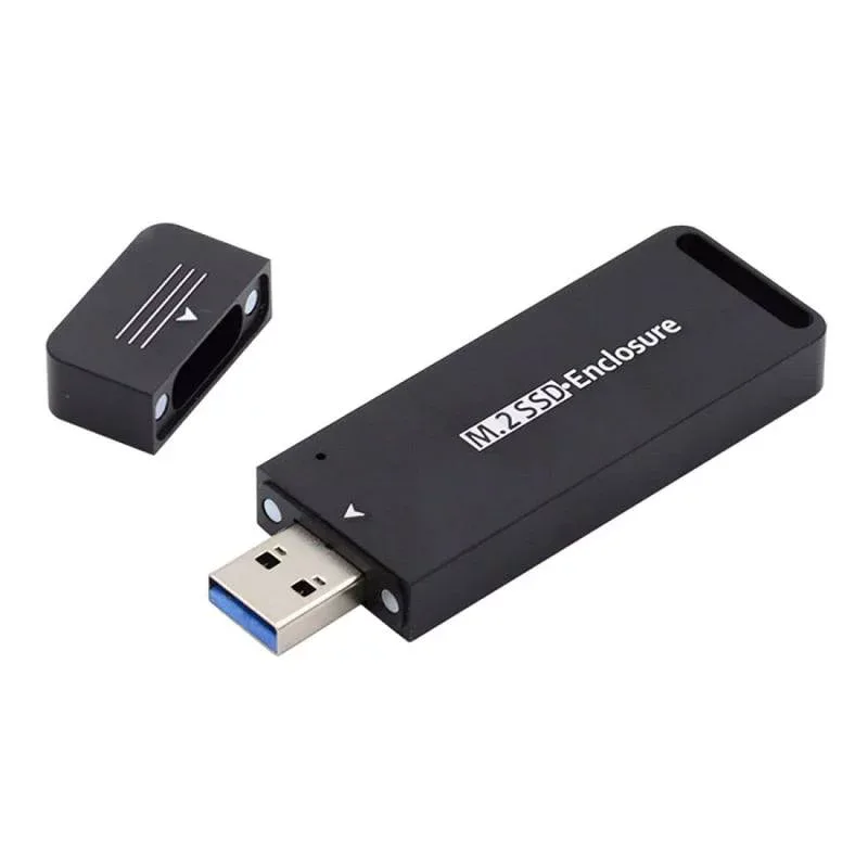 chenyang M.2 - USB 3.1アダプター NVME M-Key M.2 NGFF SATA SSD - USB 3.0 Type A コンバーター アダプター RTL9210B チップセット 2230 2242