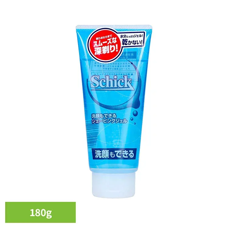 Schick เจลโกนหนวด เฟซ คลีนซิ่ง 180ก. 27074 เจลโกนหนวด Schick Hydro