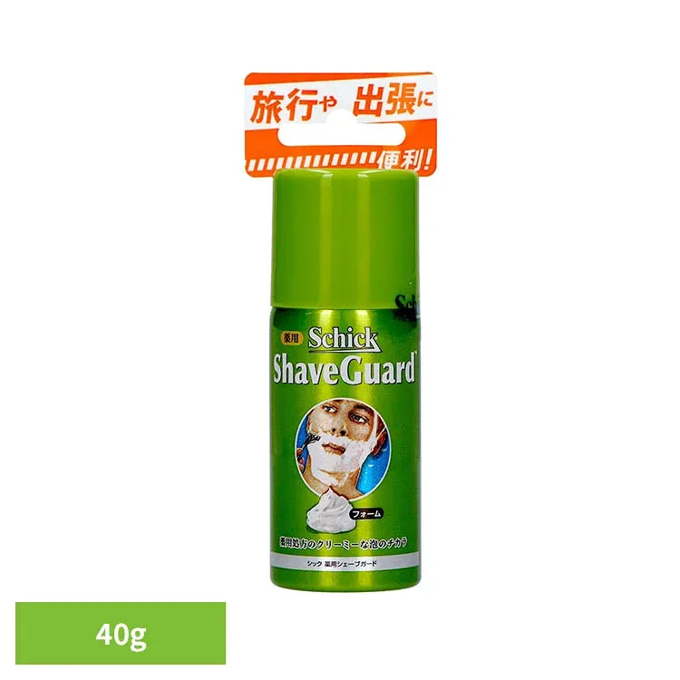 薬用 シェーブガード シェービングフォーム トラベル 40g 24342シック Schick ハイドロ シェービングフォーム シック