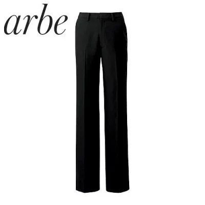スラックス チトセ パンツ ズボン 制服 ユニフォーム アルベ arbe ブラック 飲食店 レディース レストラン カフェ おしゃれ かっこいい AS-8312