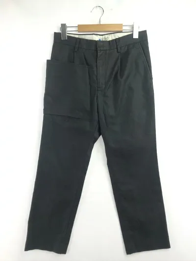 【中古品】【メンズ】 GDC ジーディーシー ASYMMETRY SLACKS BLACK M28008 アシンメトリー スラックス ボトムス 151-260904-rt-14-tagh サイズ:M カラー:ブラック 万代Net店