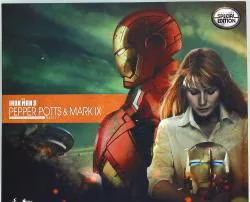 HOTTOYS MOVIE MASTERPIECE PEPPER POTS &MARK9 WITH BONUS ACCESSORY MMS311b