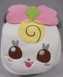 バンプレスト ハピネスチャージプリキュア! 小物が入る顔型ぬいぐるみ リボン(口開き)