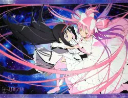 魔法少女まどか☆マギカ 前後編 BD特典タペストリー アニメイト
