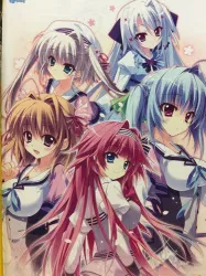 ぱれっと 恋がさくころ桜どき キャラクター集合B1タペストリー