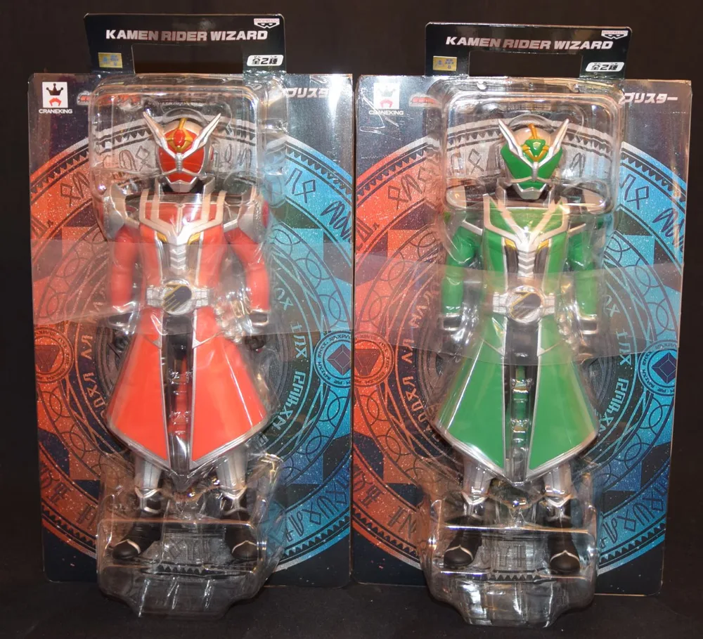 Banpresto DX Soft Vinyl Figure 3/KR Wizard ทั้ง 2 แบบครบชุด