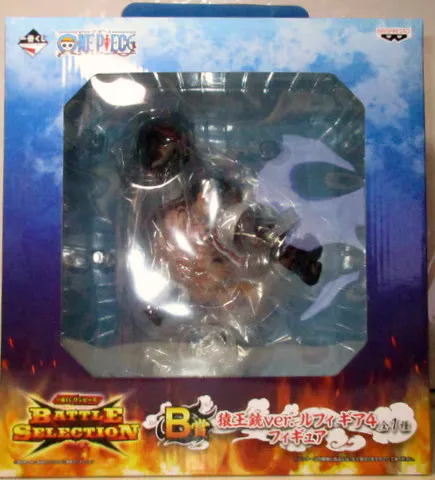 Banpresto Ichiban Kuji One Piece BATTLE SELECTION B รางวัล Monkey King ver. ฟิกเกอร์ลูฟี่เกียร์ 4