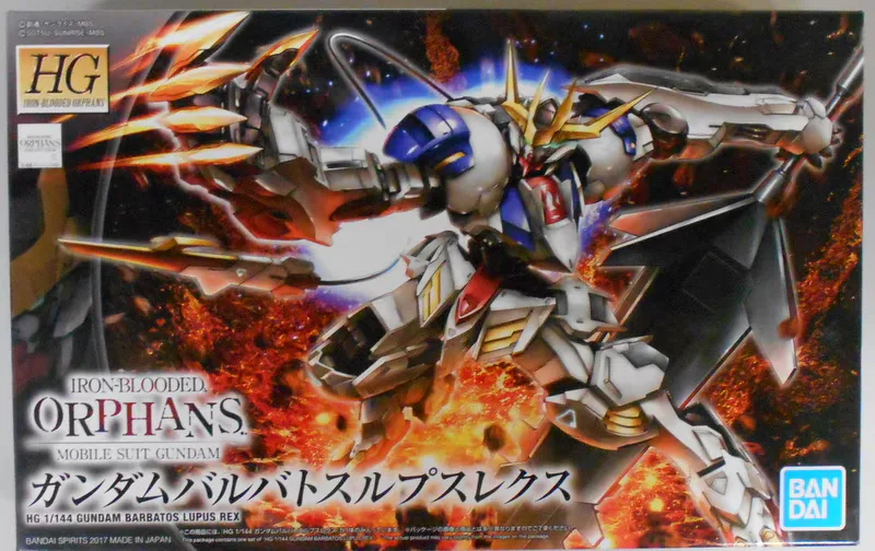 BANDAI SPIRITS HG Gundam Barbatos Lupus Rex แพ็คเกจภาษาอังกฤษ