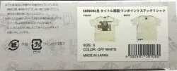 ノーツ/GEEK LIFE SHINOBI忍 セガ・レトロゲームTシャツコレクション タイトル画面 ワンポントステッチ オフ白S