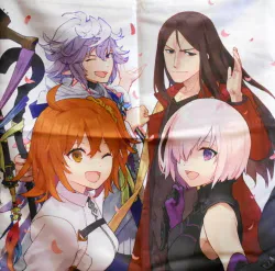 武梨えり Fate/Grand Carnival BD全巻購入特典描き下ろしクッションカバー 対象店舗