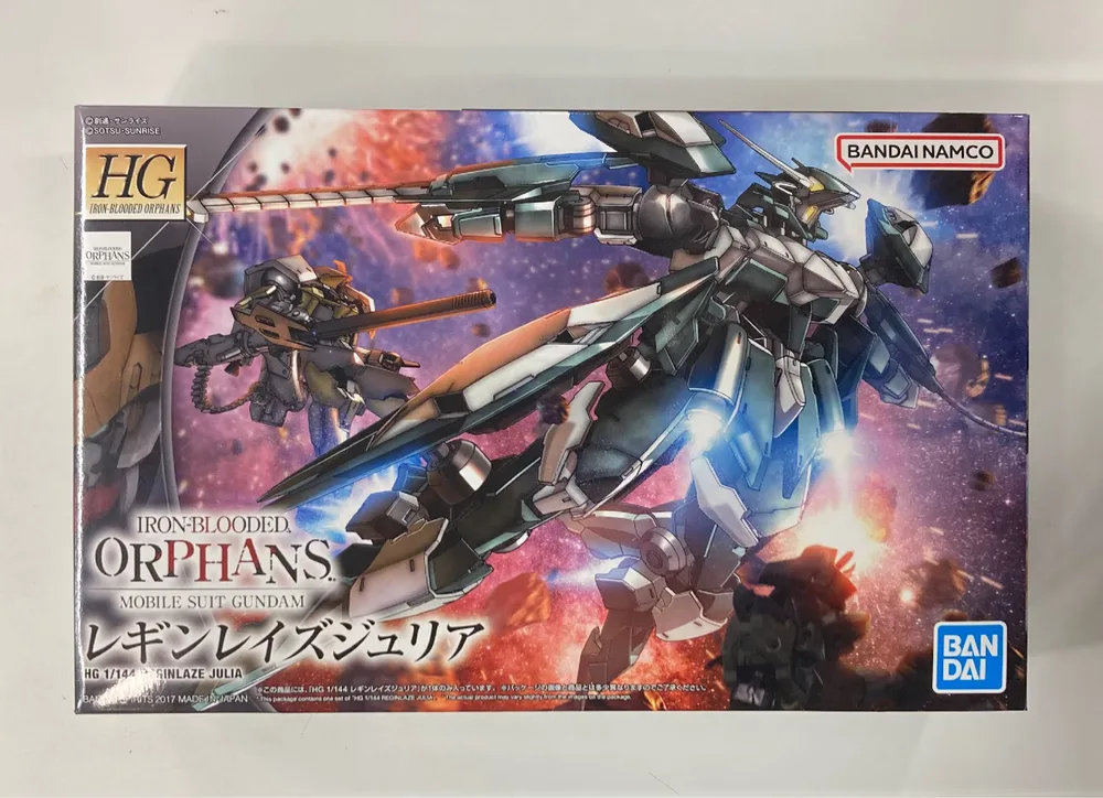 BANDAI SPIRITS HG IRON-BLOODED ORPHANS Regin Rays Julia ชื่อภาษาอังกฤษ/Bandai Namco เวอร์ชัน 1/144