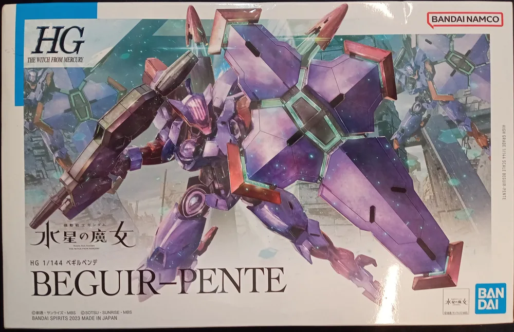 BANDAI SPIRITS HG Mobile Suit กันดั้ม Mercury Witch Begilpende 12