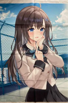KADOKAWA タペストリー ひげ猫 あなたの事が好きなわたしを推してくれますか2メロン特典B2タペストリー