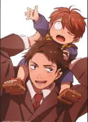 鬼太郎誕生 ゲゲゲの謎 来場者特典 谷田部透湖 描き下ろしビジュアルカード(水木と鬼太郎) 1週目