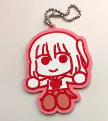 劇場総集編ぼっち・ざ・ろっく!Re:Re: 来場者特典 スズキハルカ キャラクターラバーチャーム(喜多郁代) 2週目