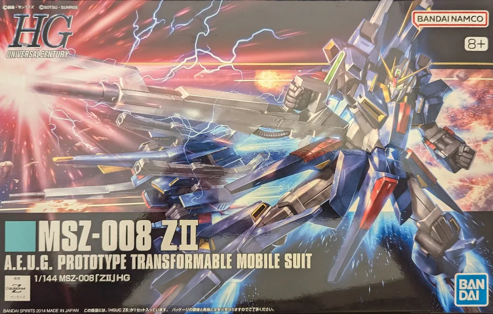 BANDAI SPIRITS HGUC 1/144 Bandai Namco เวอร์ชัน ZII 186