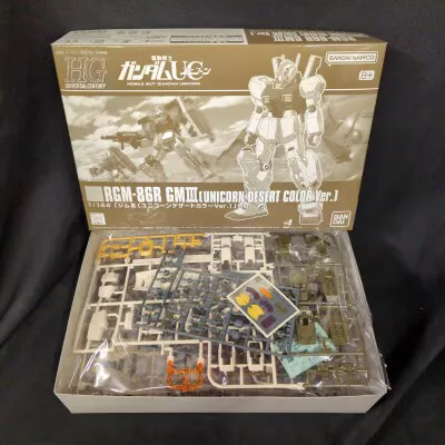 BANDAI SPIRITS HGUC 1/144 BANDAI NAMCO รุ่น Jim III Unicorn Desert Color ver