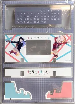 ローソンエンタテインメント グッズ付チケット特典 リコリス・リコイル展 万年カレンダー