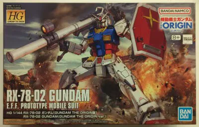 BANDAI SPIRITS HG GUNDAM THE ORIGIN 1/144 バンダイナムコ版 RX-78-02 ガンダム 8+表記 026