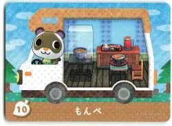 任天堂 Amiiboカード【Amiibo+】 リス住人 もんぺ 10