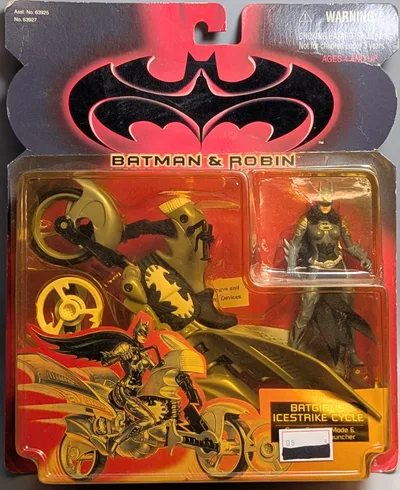 KENNER (ACTION Figure) แบตเกิร์ลส์ ไอซ์ไตรค์ ไซเคิล 5 นิ้ว