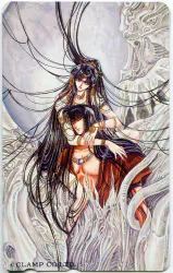 CLAMP 聖伝-RG VEDA- テレカ
