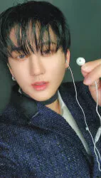 StrayKids 初回限定盤B Changbin THE SOUND B/イヤホン