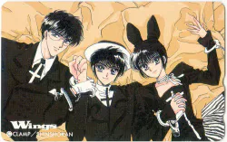 新書館 Wings CLAMP 東京BABYLON テレカ