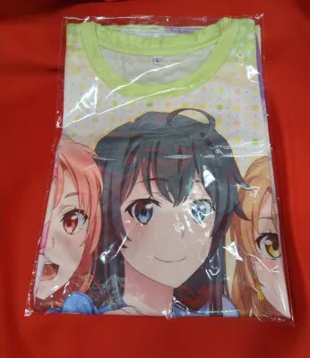 やはり俺の青春ラブコメはまちがっている。完 ペンギンパレード フルグラフィックTシャツ Lサイズ(日本サイズ)