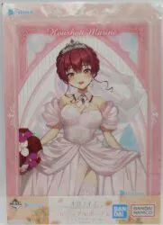 BANDAI SPIRITS 一番くじ ホロライブ Wedding Dress Style ビジュアルボード賞 宝鐘マリン/アップ ビジュアルボード