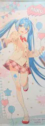 キャラバン 初音ミク へちま 39Culture 2024 EXTRA FES 等身大タペストリー 195×70cm