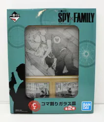 BANDAI SPIRITS 一番くじ SPY×FAMILY C賞 ロイド&アーニャ コマ割りガラス皿