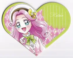 ベルハウス 魔法つかいプリキュア!! MIRAI DAYS~ グッズフェアinアニメイト トレーディングハート色紙 春色ファッション 花海ことは ミニ色紙