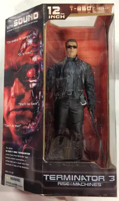 McFARLANE TOYS DELUXE ACTION FIGURE TERMINATOR 3 / RISE OF THE MACHINES T-850 TERMINATOR (サングラス有) 12インチ