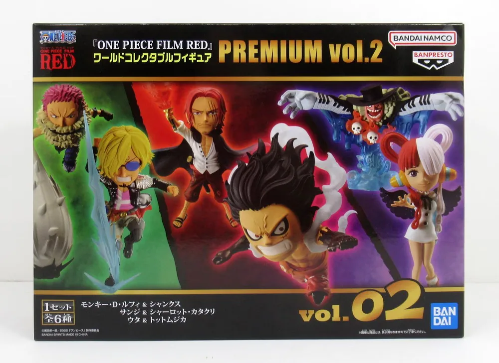 BANDAI SPIRITS WCF ONE PIECE FILM RED PREMIUM เล่ม 2
