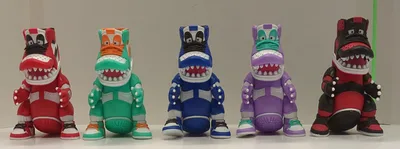 ชุดหัวรองเท้าผ้าใบ TOKYOGUNS Kaiju 5 แบบ