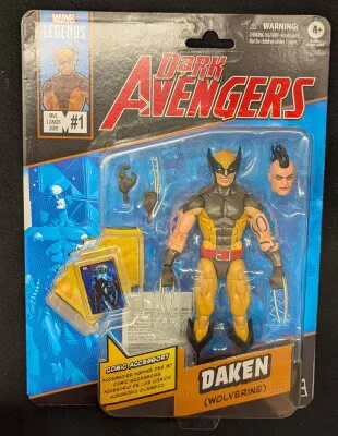 HASBRO COMIC ACCESSORY DARK AVENGERS DAKEN (WOLVERINE) 6インチ