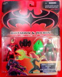 Hasbro Japan (ACTION Figure) NIGHT HUNTER ROBIN VS EVIL ENTRAPMENT POISON IVY 5 นิ้ว