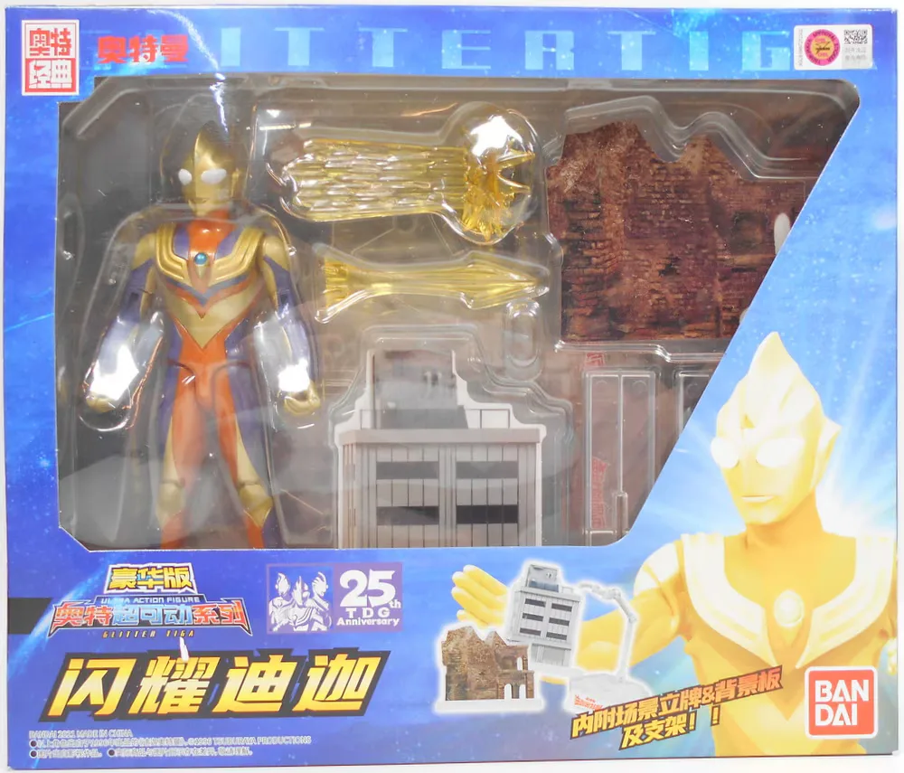 Bandai Ultra Action Figure ในต่างประเทศ Ultraman Tiga Ultraman Tiga Glitter
