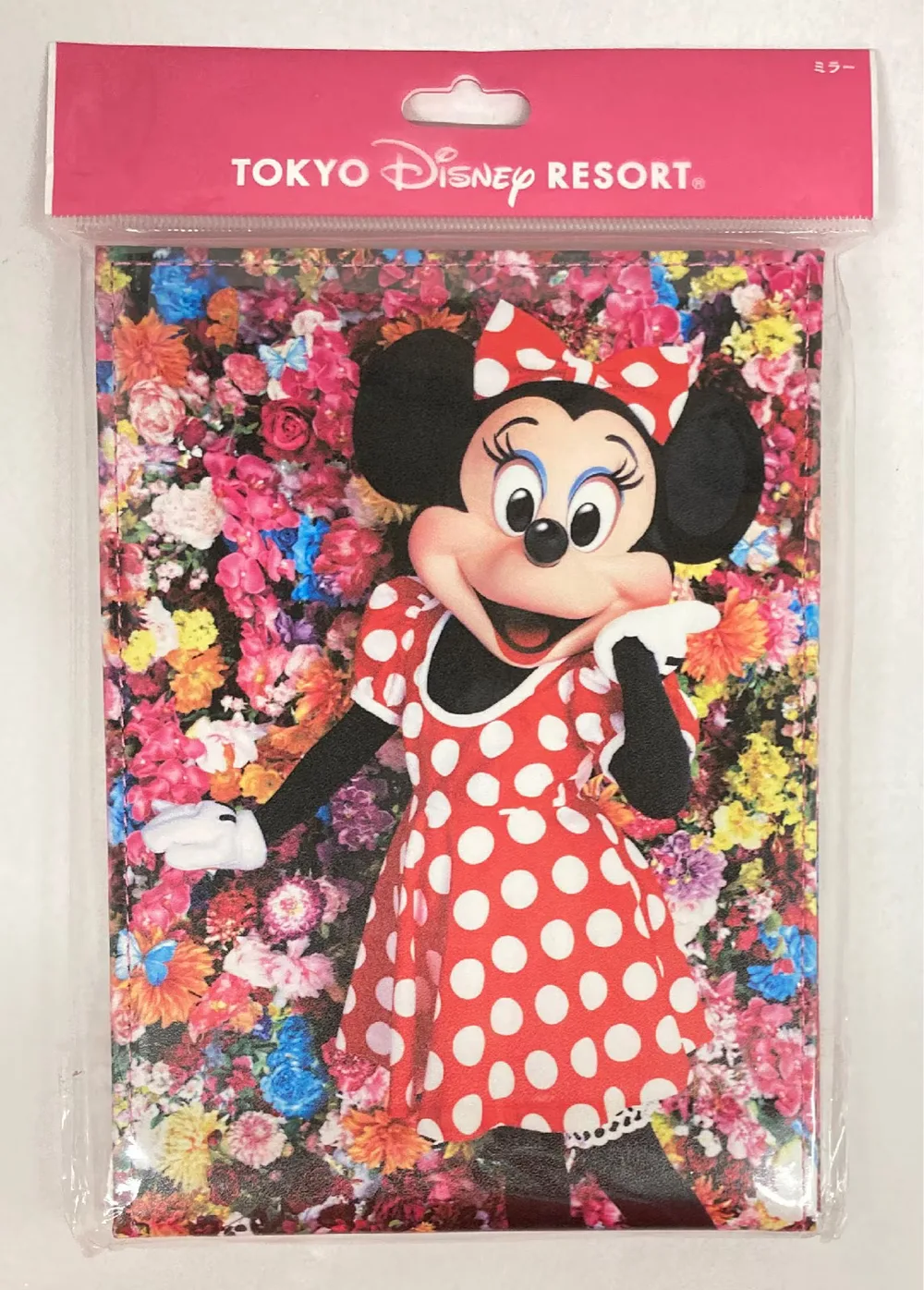 โตเกียวดิสนีย์รีสอร์ทยืนกระจก Imagining the Magic/Mika Ninagawa Minnie (ลายปกติ/ดอกไม้)