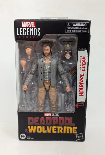 HASBRO (ACTION FIGURE) DEADPOOL & WOLVERINE HEADPOOL WITH LOGAN 6インチ