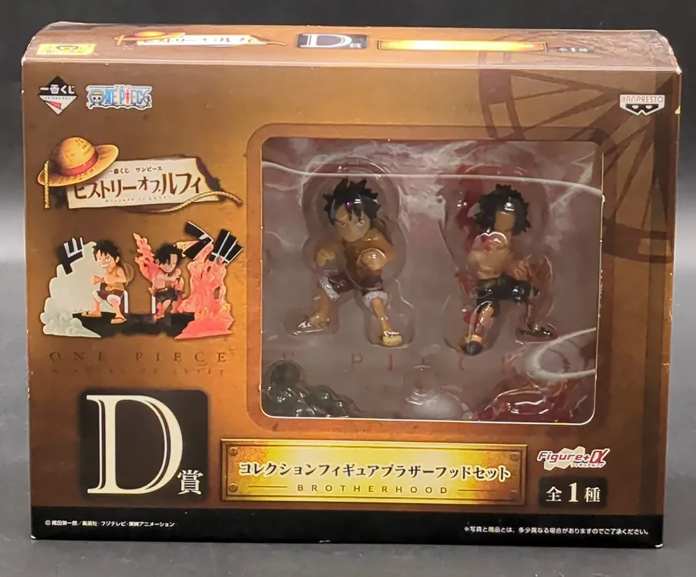 Banpresto Ichiban Kuji One Piece ประวัติศาสตร์ของ Luffy D Prize Collection รูปชุดภราดรภาพ