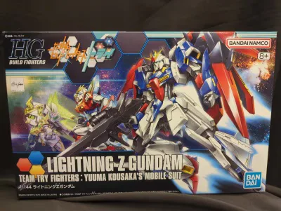 BANDAI SPIRITS HG BUILD FIGHTERS 1/144 Bandai Namco รุ่น Gundam Build Fighters ลอง Lightning Z Gundam 040