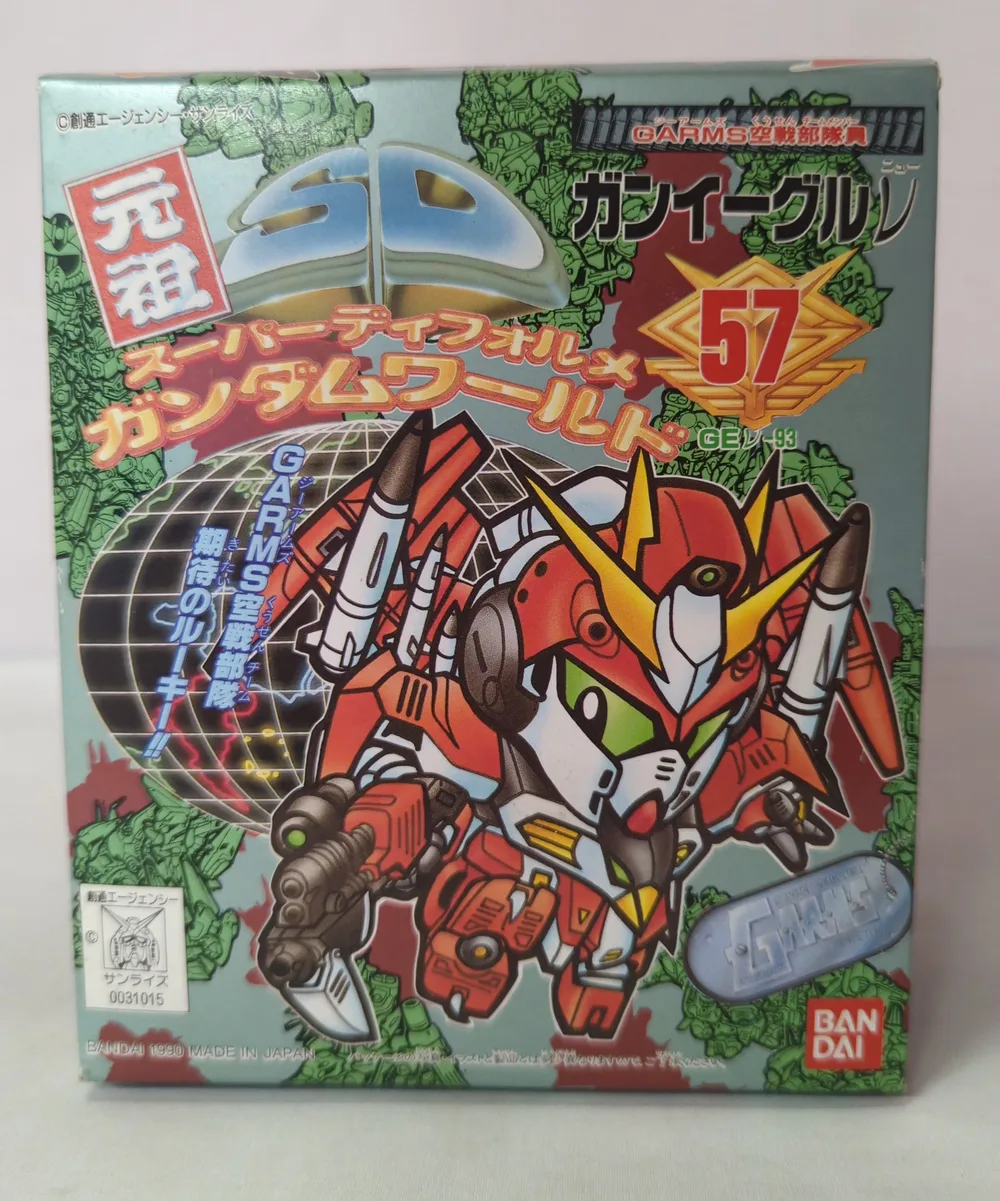 Bandai ต้นฉบับ SD กันดั้ม SD Command Senki G-ARMS Gun Eagle ν 57