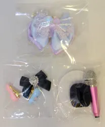 1/3サイズドール用小物 ヘアアクセサリー・マイク